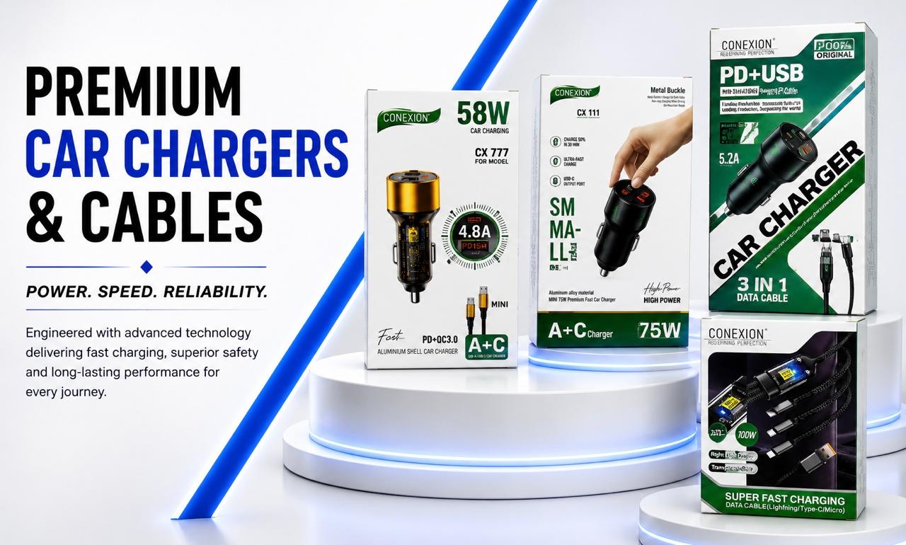 CAR CHARGERS & CABLES
