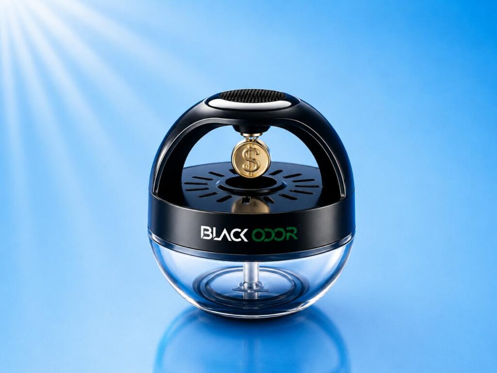 CAR BLACK ODOR PERFUMES